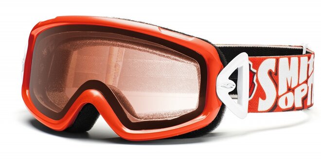 Detské oranžové lyžiarske okuliare Smith Optics