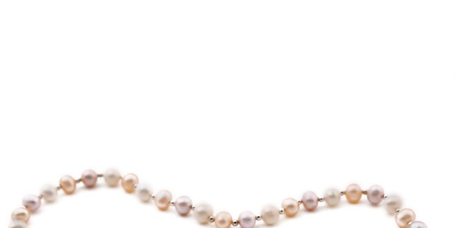 Dámsky perlový náhrdelník so srdiečkom Orchira