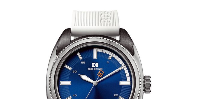 Pánske hodinky s modrým ciferníkom Hugo Boss Orange