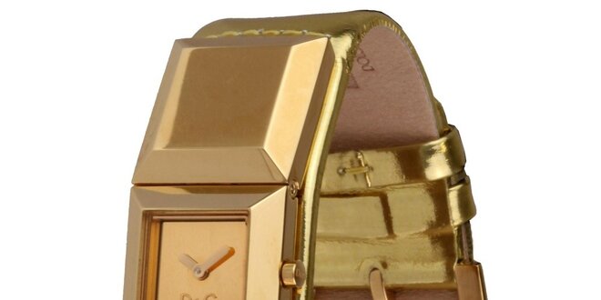 Dámske zlaté náramkové hodinky Dolce&Gabbana
