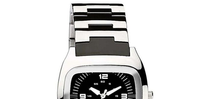 Dámske oceľové hodinky s čiernym ciferníkom Dolce & Gabbana