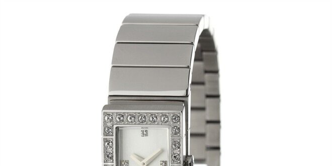 Dámske oceľové hodinky s kryštálmi Dolce&Gabbana