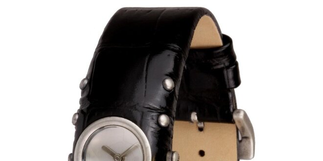 Dámske čierne hodinky s cvočkami Dolce&Gabbana