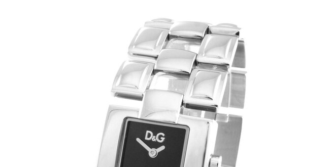 Dámske strieborné oceľové hodinky Dolce&Gabbana