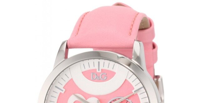 Dámske ružové hodinky Dolce & Gabbana