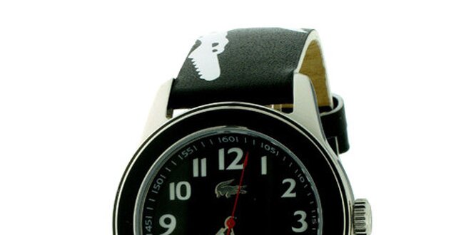 Dámske čierne hodinky Lacoste
