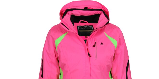 Dámska ružová lyžiarska bunda Bergson