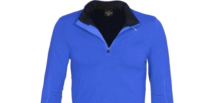 Pánske funkčné modré tričko Bergson