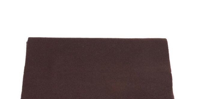 Hnedý vlnený šál Pierre Cardin