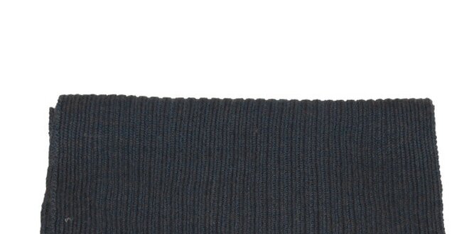 Denimovo modrý pletený šál Pierre Cardin