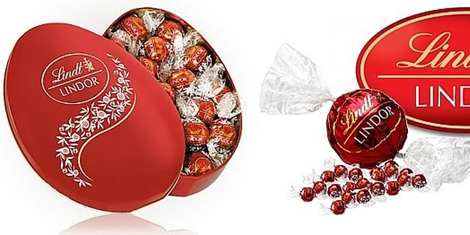 Lindt Lindor pralinky vrátane poštovného