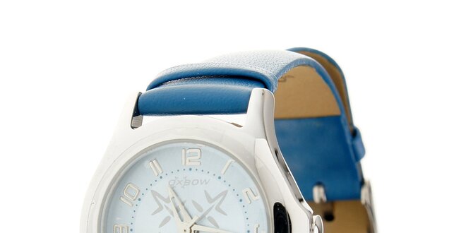 Dámske svetlo modré hodinky Oxbow