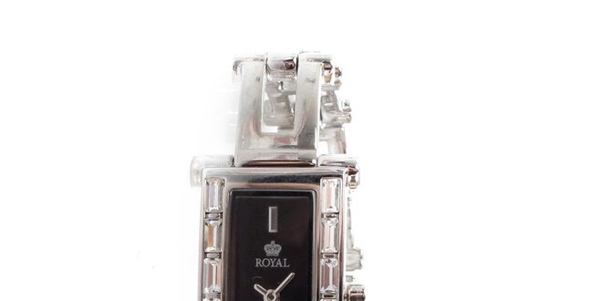 Dámske hodinky Royal London so sklenenými kamienkami
