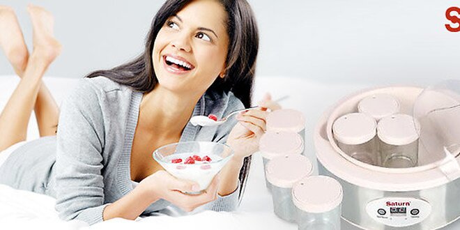 Jogurtovač na výrobu najzdravších domácich jogurtov