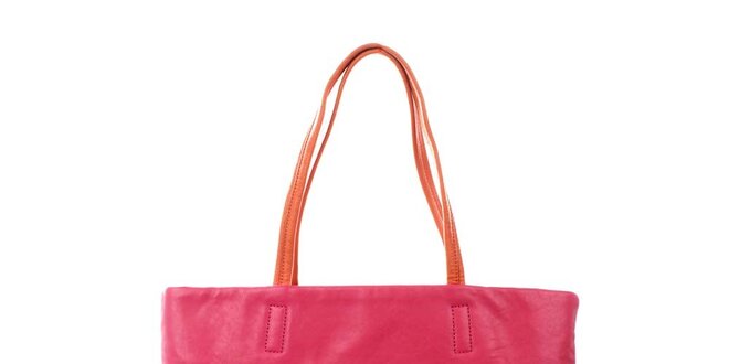 Dámska oranžovo-ružová kabelka DKNY