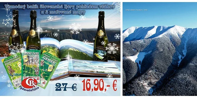 Kniha Slovenské hory pohľadom vtákov 1+3 ručne maľované mapy ZADARMO