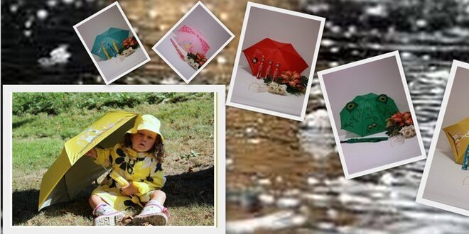 Veselé a hravé dáždniky pre vaše deti