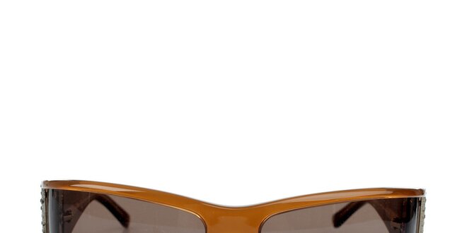 Dámske jantarové slnečné okuliare Max Mara