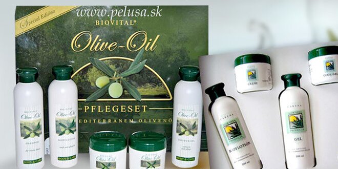 Olivové alebo Aloe Vera darčekové sety
