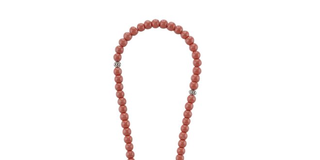 Dámsky dlhý náhrdelník s korálovými kamienkami EDC by Esprit