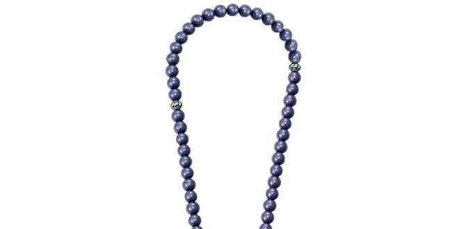 Dámsky fialový lesklý náhrdelník EDC by Esprit