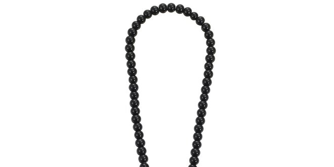 Dámsky čierny náhrdelník so srdiečkami EDC by Esprit