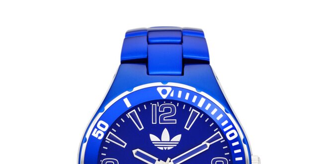 Modré športové hodinky Adidas