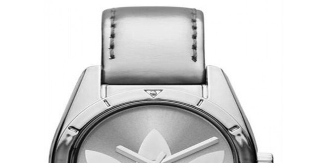 Dámske strieborné hodinky s logom Adidas