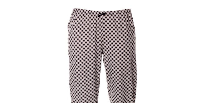 Dámske pyžamové nohavice s kockovaným vzorom Vive Maria
