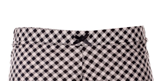 Dámske pyžamové šortky s kockovaným vzorom Vive Maria