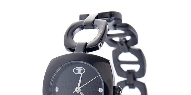Dámske oceľové hodinky Tom Tailor s tmavo šedým ciferníkom