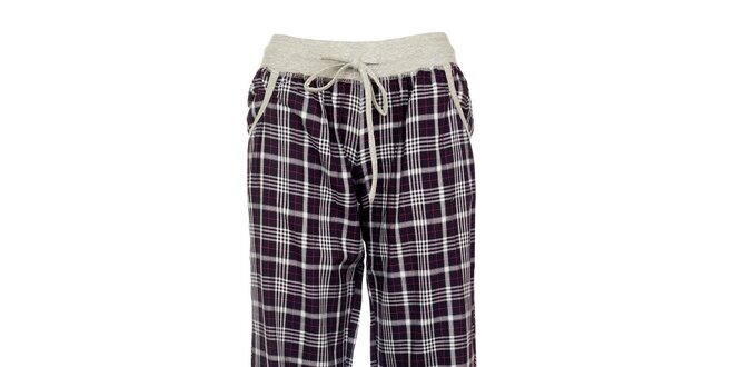 Dámske kockované pyžamové nohavice Tom Tailor