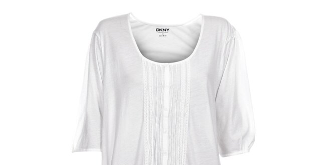 Dámska biela nočná košeľa DKNY