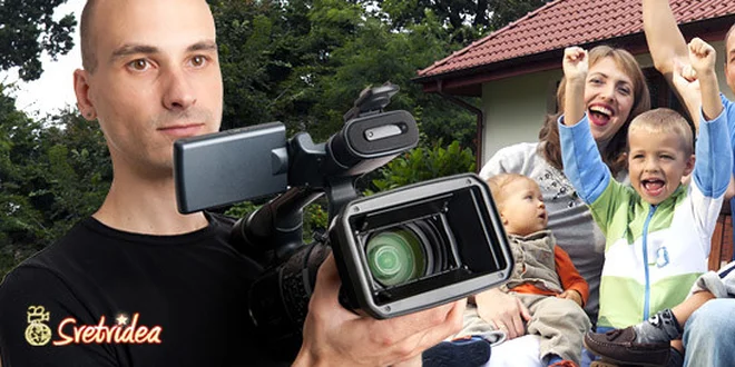 Profesionálny videozáznam akejkoľvek rodinnej alebo firemnej akcie
