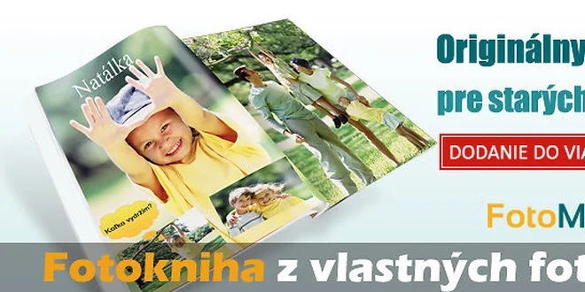 Fotokniha z vlastných fotografií