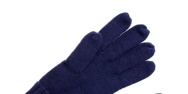 Dámske tmavo modré rukavice Fraas