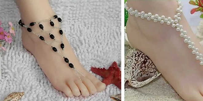 Elegantné a jedinečné ozdoby na nohu