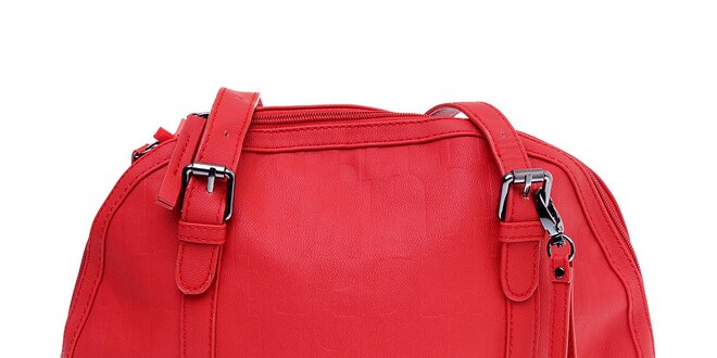 Dámska červená kabelka Elle
