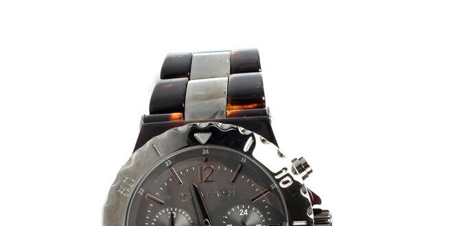 Unisexové hodinky Michael Kors v hnedej farbe