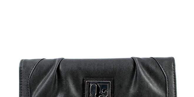 Dámska podlhovastá čierna peňaženka Menbur