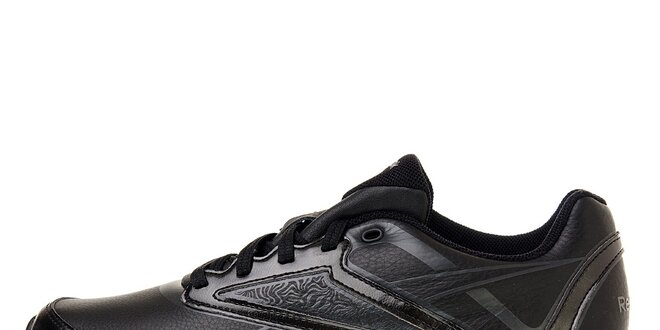 Dámske čierne športové topánky Reebok s technologiou EasyTone