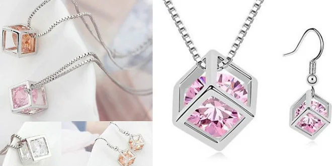 Nádherný set šperkov - SWAROVSKI ELEMENTS poteší každú ženu