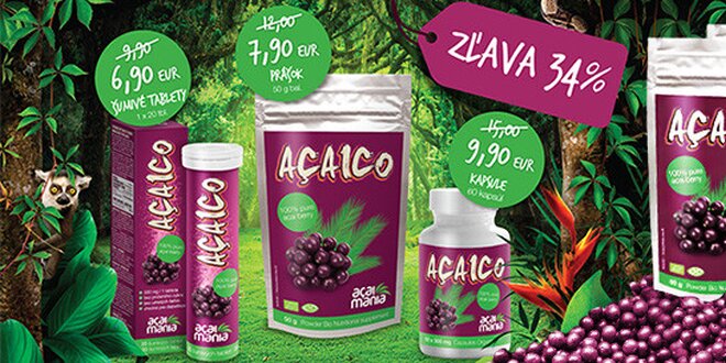 Najsilnejší prírodný antioxidant ACAICO
