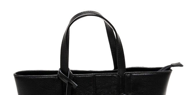 Dámska čierna kabelka s visačkou Luisa Vannini
