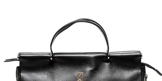 Dámska čierna kabelka so strapcom Luisa Vannini