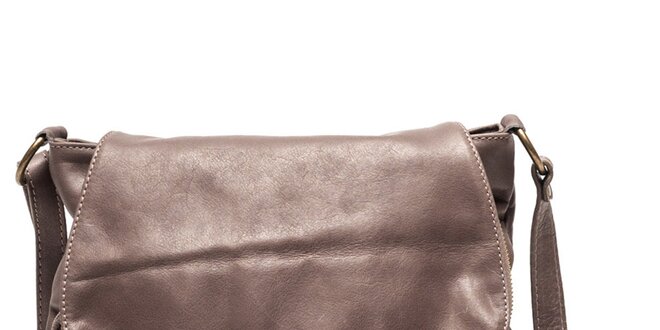 Dámska kožená kabelka cez rameno Luisa Vannini