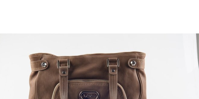 Dámska hnedá kabelka Versace