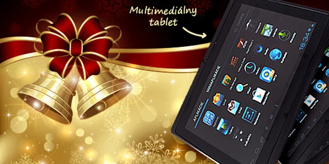 Multimediálny tablet PC 4.0 ANDROID. K tomu zdarma klávesnica s puzdrom