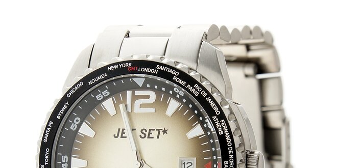Pánske ocelové hodinky Jet Set