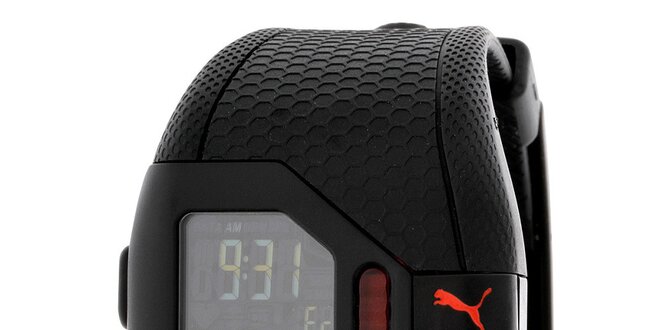 Unisexové digitálne hodinky s monitorom srdečnej činnosti Puma